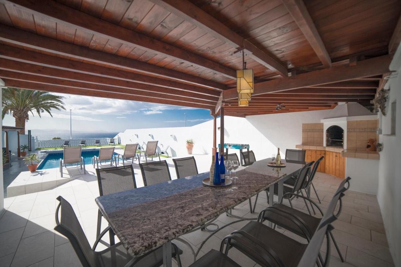 Stunning Sea View Villa With 6 Bedrooms & Heated Pool - Villa Renaissance Playa Blanca  Ngoại thất bức ảnh