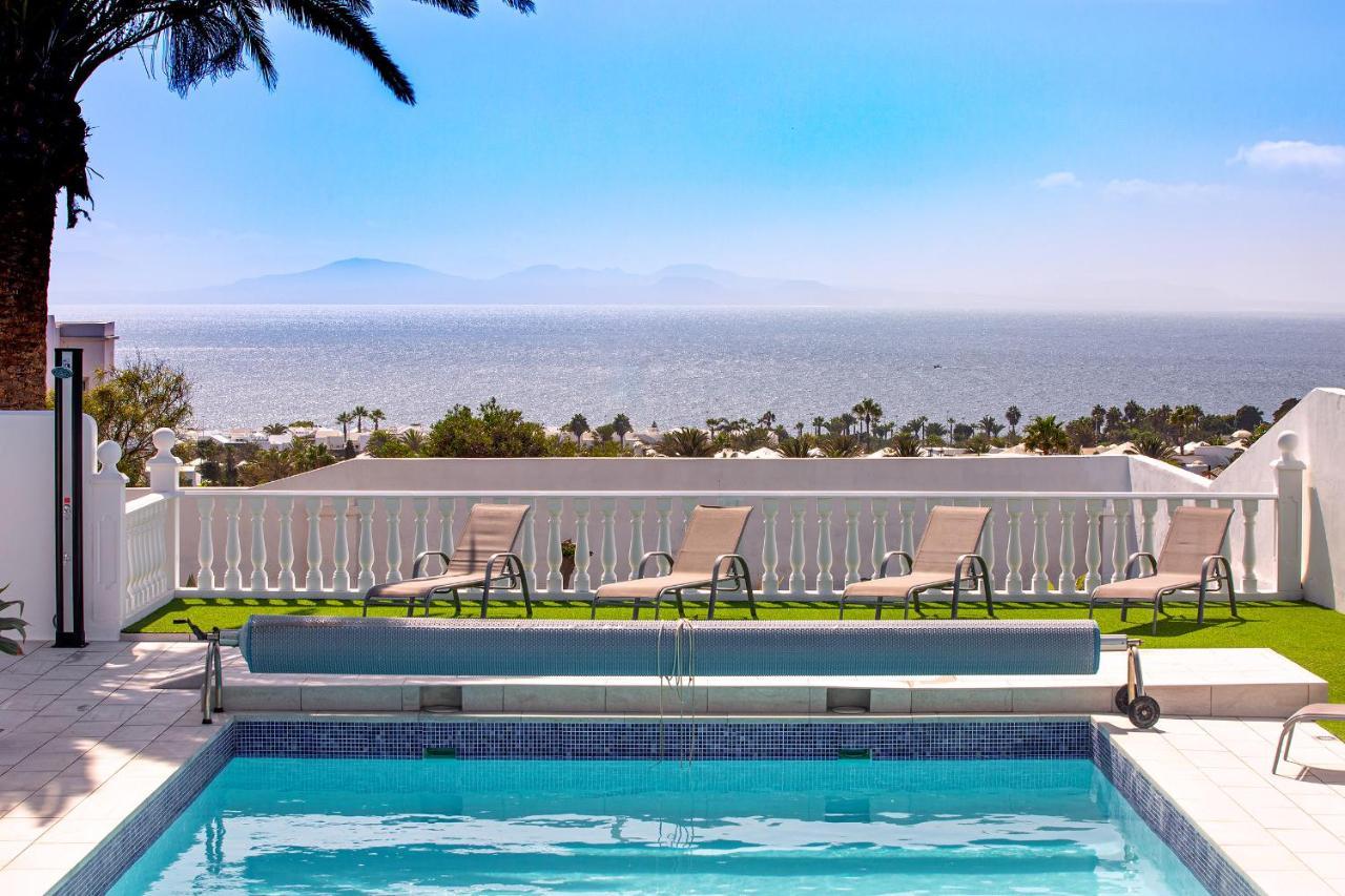 Stunning Sea View Villa With 6 Bedrooms & Heated Pool - Villa Renaissance Playa Blanca  Ngoại thất bức ảnh